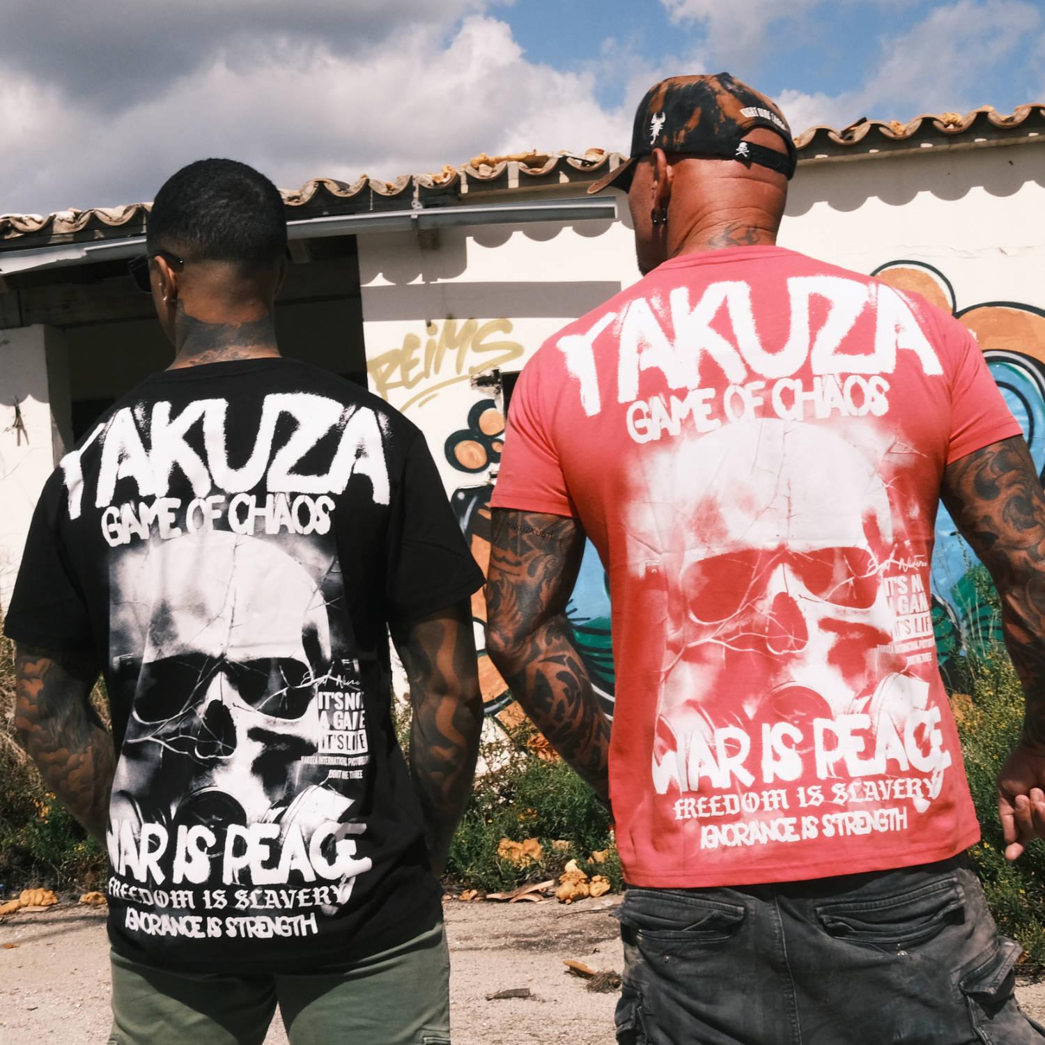 Pánské triko Yakuza War Regular TSB 25021 geranium