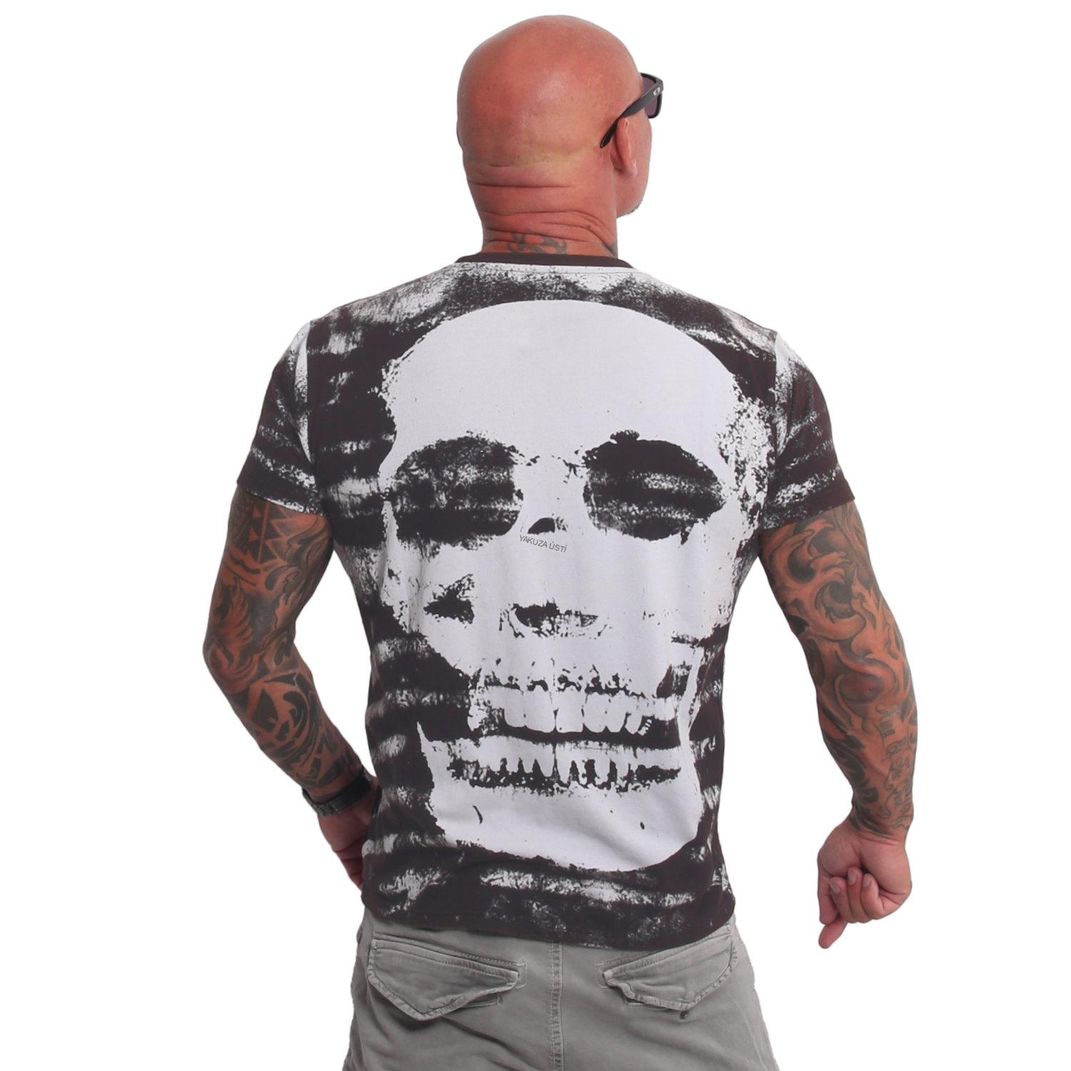 Pánské triko Yakuza Jailbreak Allover Acid Regular TSB 25025 black