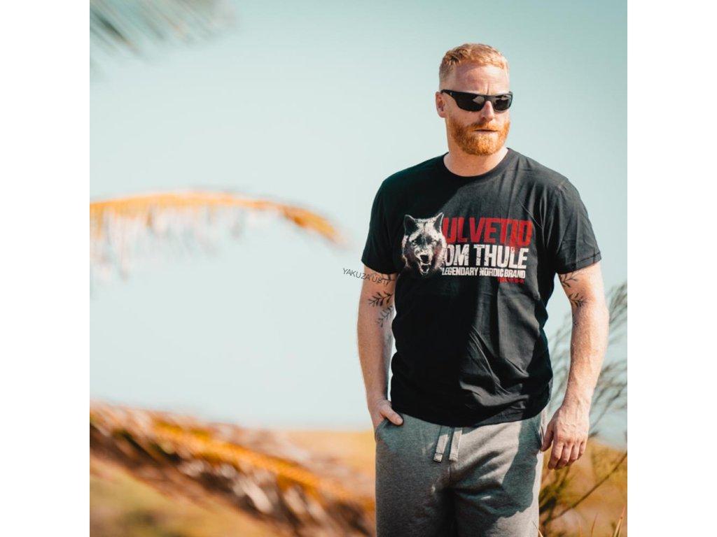 Tričko Thor Steinar Wolf schwarz TS 10416