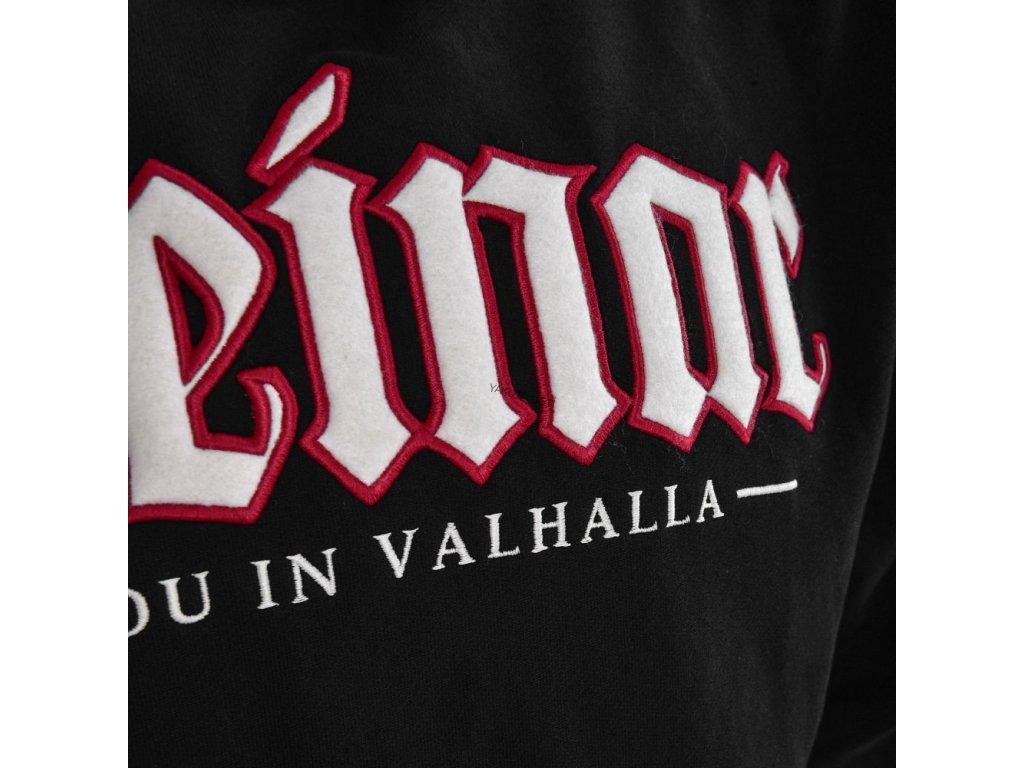 Mikina s kapucí Sofjell schwarz KPZS 19170