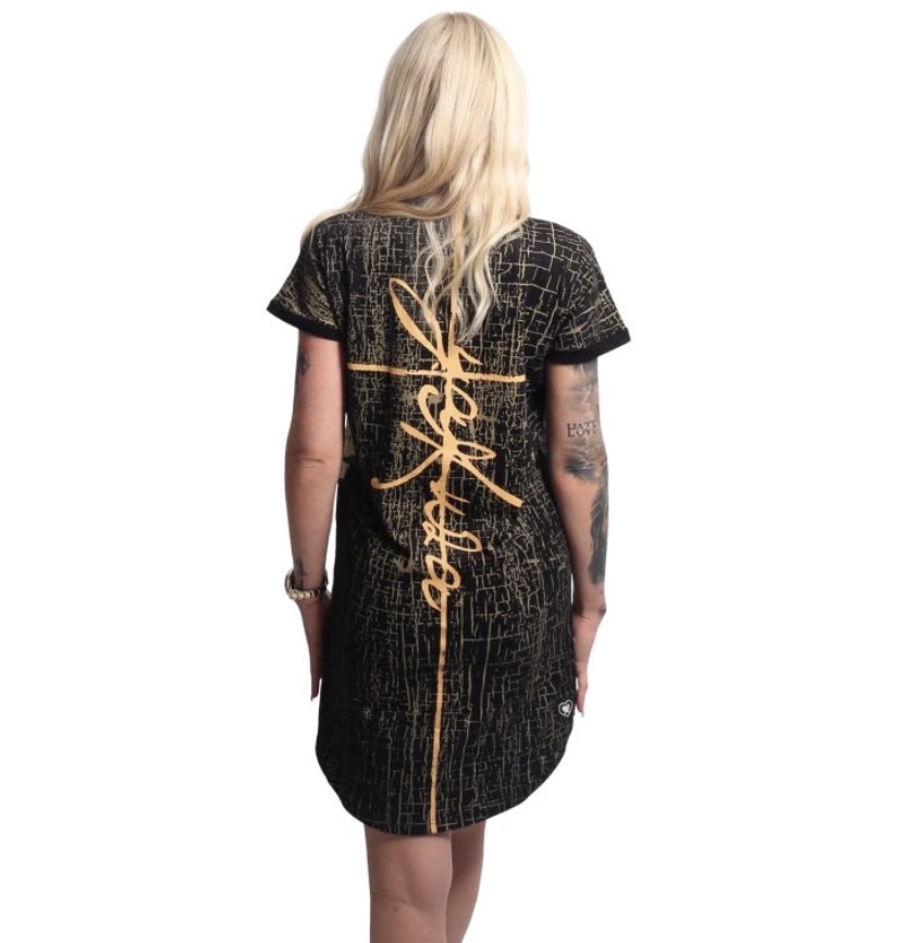 Yakuza dámske šaty Sorrow Urban GKB 26121 black