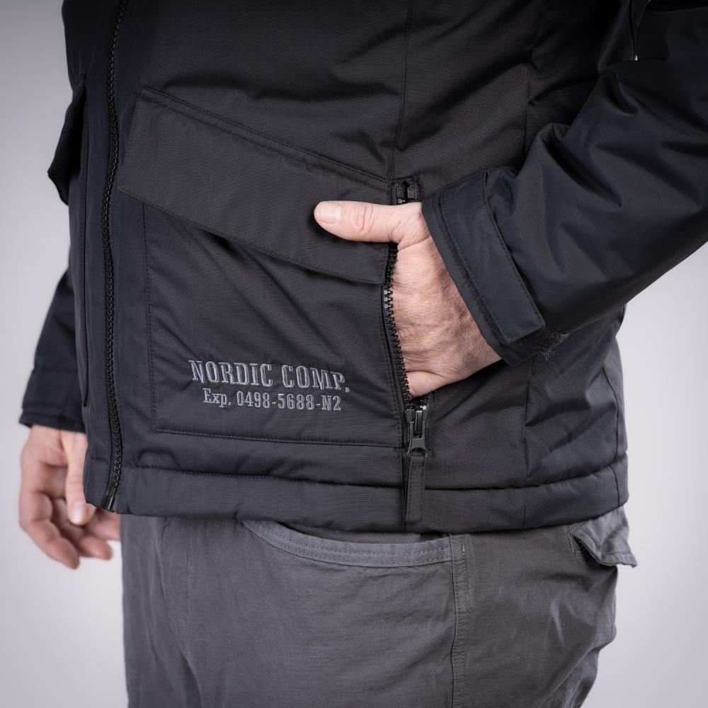 Zimní bunda Thor Steinar "Bunda Breitengrad schwarz" JA 15217