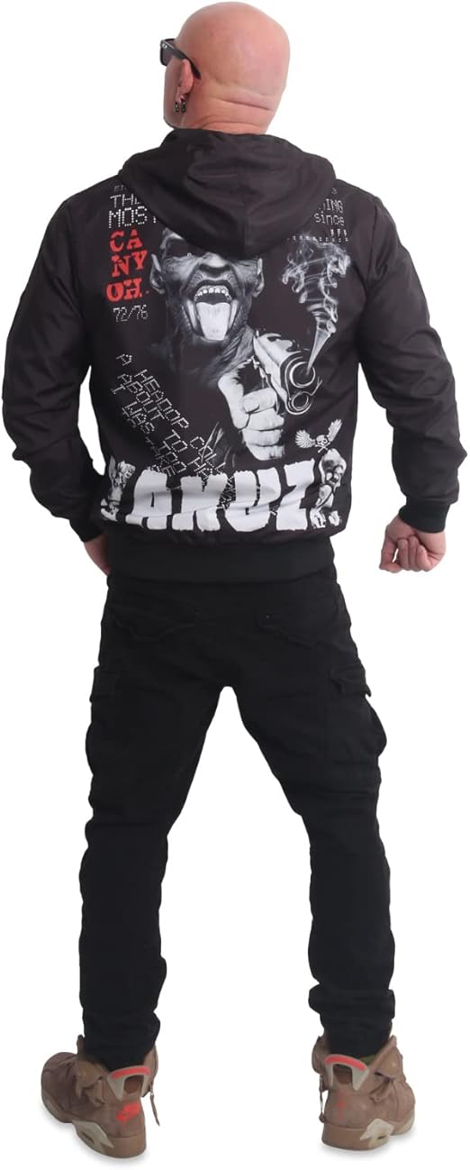 Yakuza prechodná bunda WB 22076 black