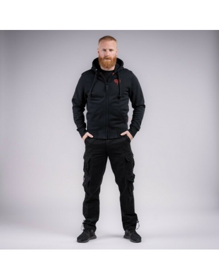 Mikina Thor Steinar KPZJ Vandrad schwarz