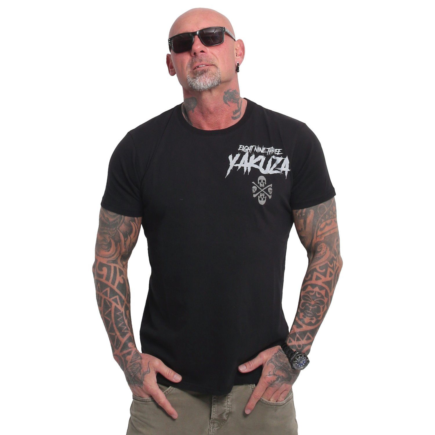 Pánské triko Yakuza Evil Only V02 TSB 23033 black