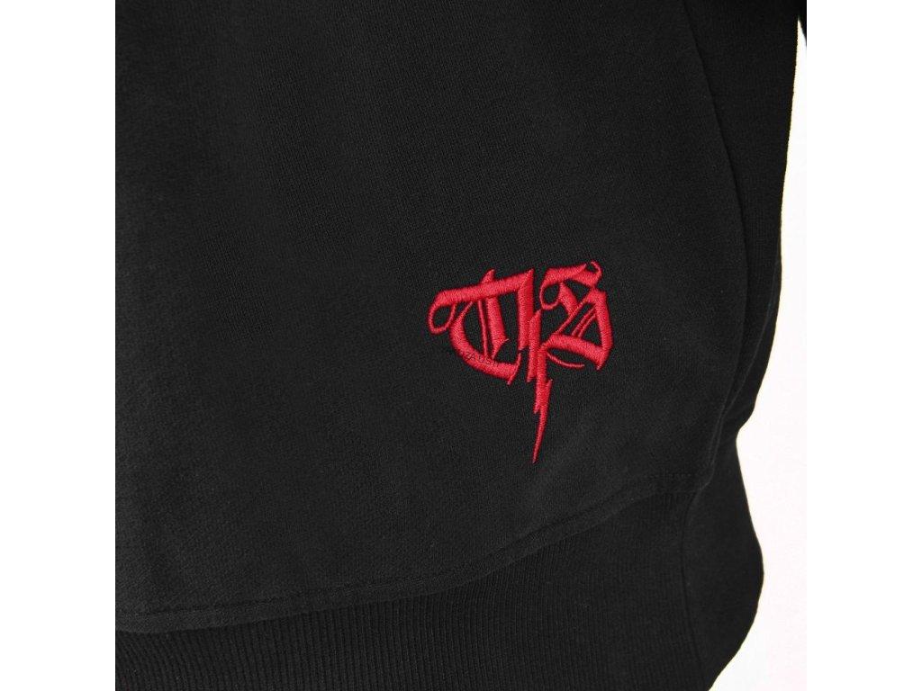 Mikina s kapucí Sofjell schwarz KPZS 19170