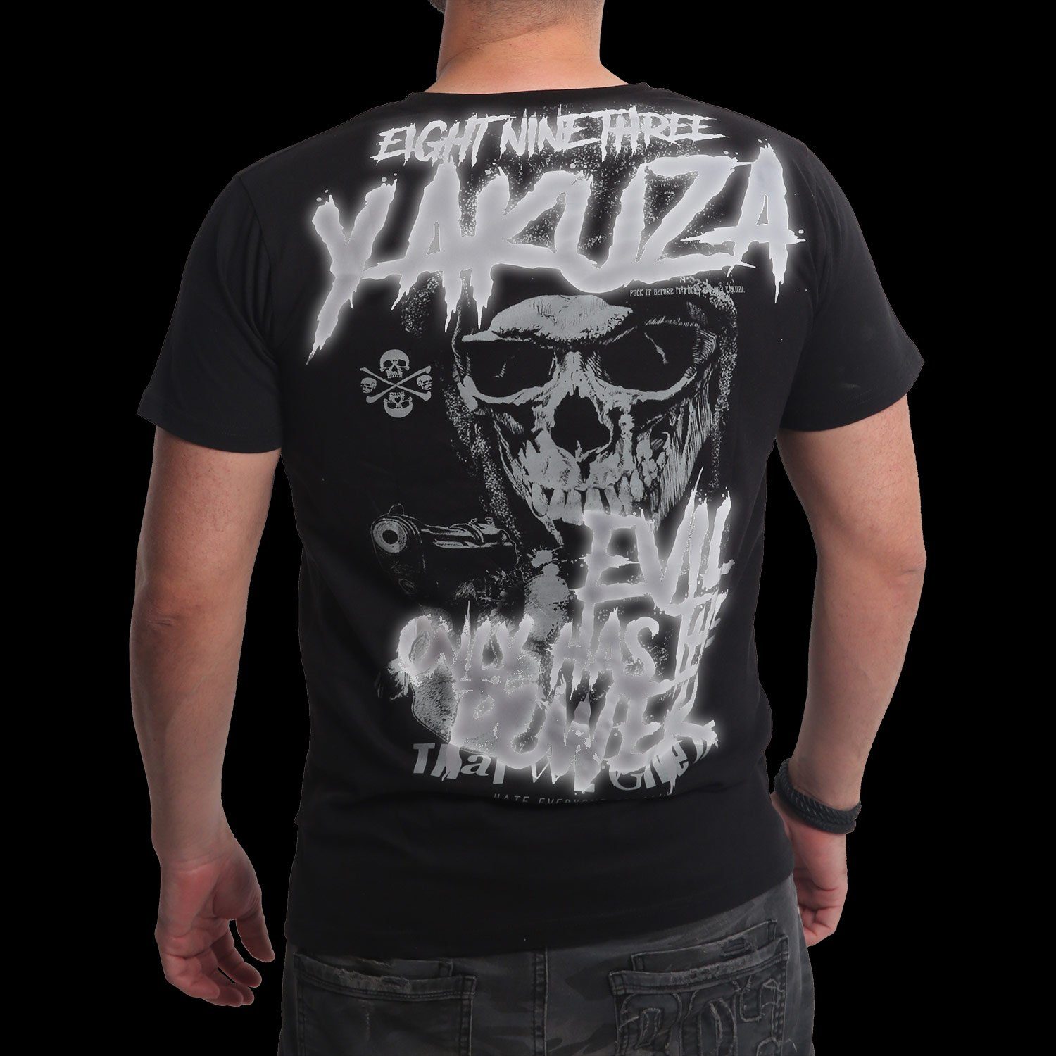 Pánské triko Yakuza Evil Only V02 TSB 23033 black