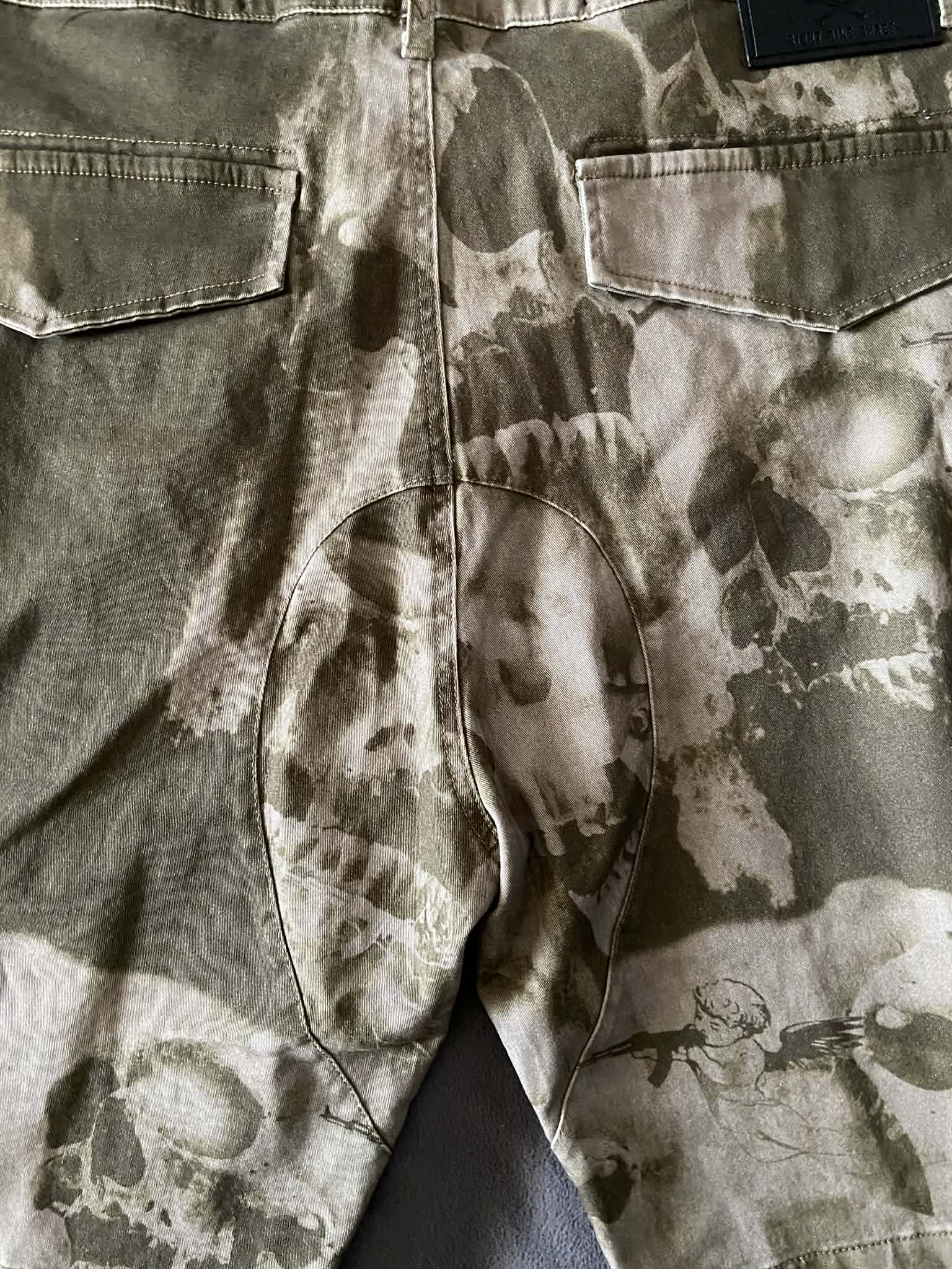 Yakuza Cargo šortky CRASHED CSB 25048 Burnt Olive