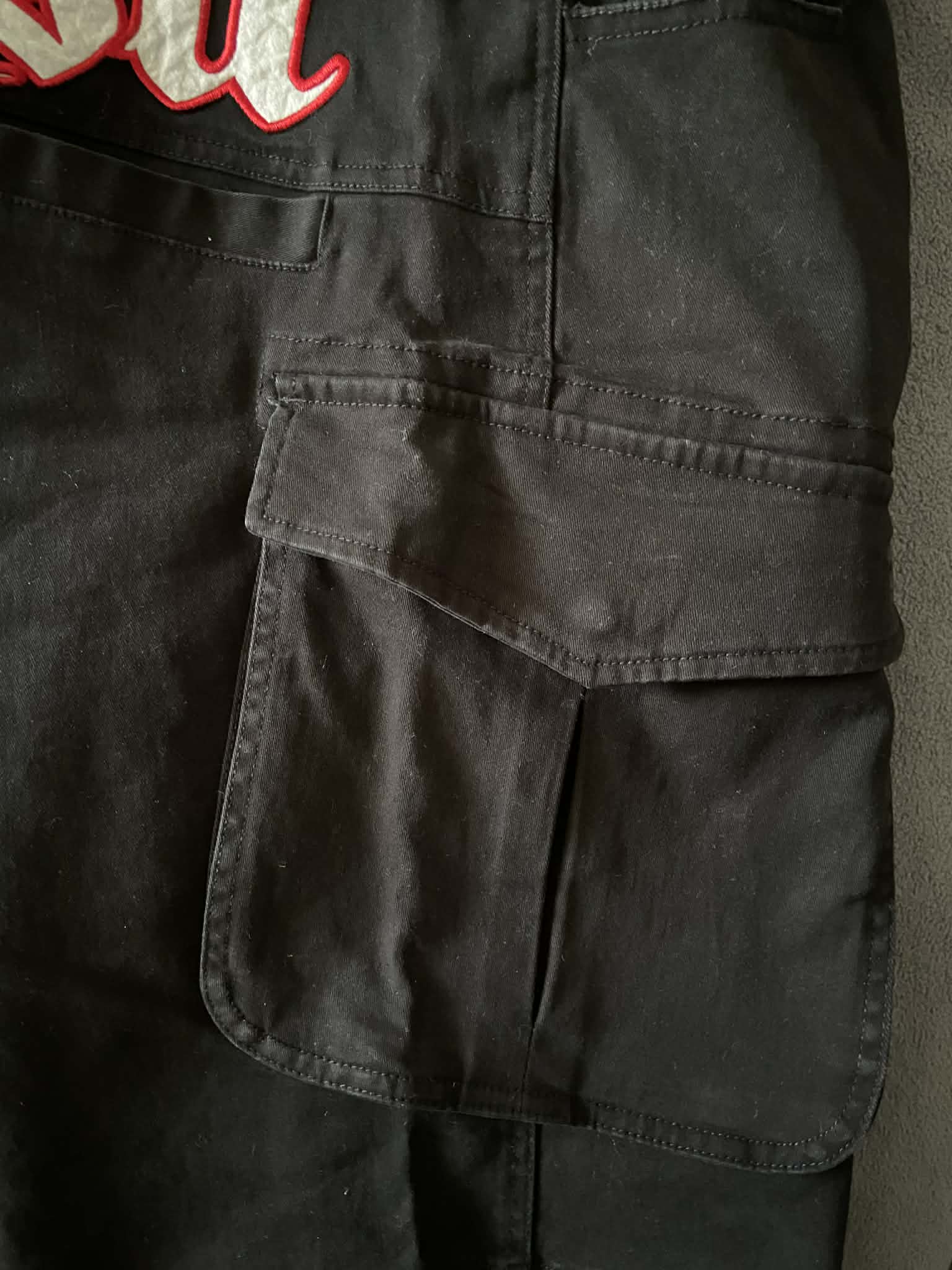 Yakuza Cargo šortky BLACK TAR CSB 25049 Black