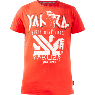Pánské triko Yakuza NIPPON ZOMBIE TSB 17039 red