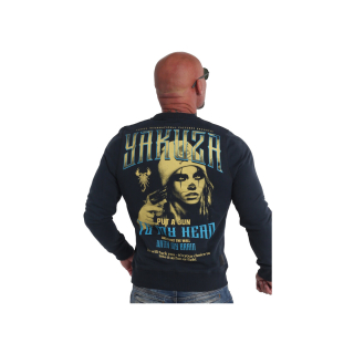 Pánská mikina Yakuza GUN PB 19013 carbon