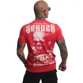 Pánské triko Yakuza WITHOUT HOPE TSB 21030 ribbon red