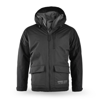 Zimní bunda Thor Steinar "Bunda Breitengrad schwarz" JA 15217