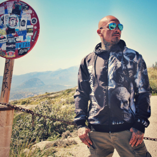 Pánská větrovka YAKUZA WAITING DEATH WB 21060 black