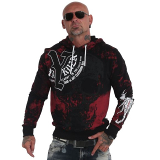 Pánská mikina Yakuza HIDDEN SKULL HOB 19004 black