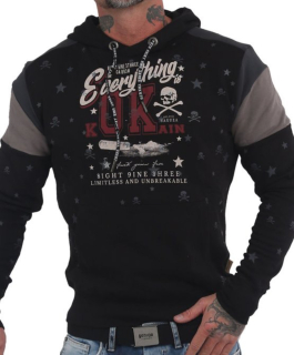 Pánská mikina Yakuza EVERYTHING HOB 14004 black