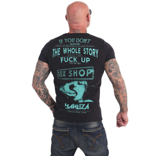 Pánské triko Yakuza XXX Shop TSB 17022 black