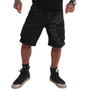 Pánské Yakuza Kraťasy Cargo INNER CIRCLE CSB 18024 black