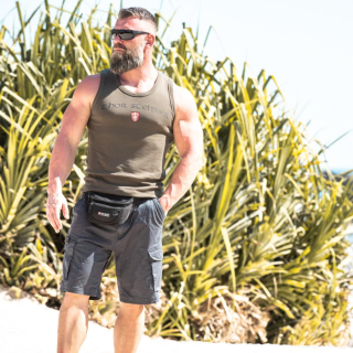 Pánské tílko Thor Steinar Klassik MS 11031 olive