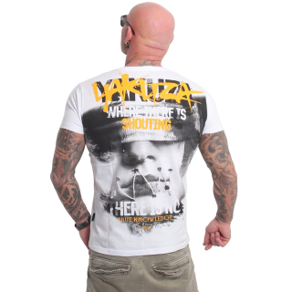 Pánské triko Yakuza Shouting TSB 23030 white