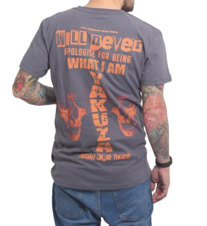 Pánské triko Yakuza APOLOGISE TSB 23025 ebony