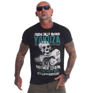 Pánské triko Yakuza FIRST LOVE TSB 23029 black