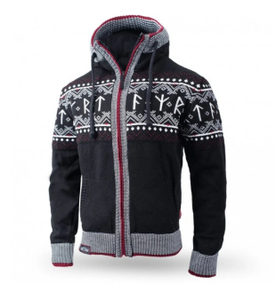 Zateplený svetr Thor Steinar "Svetr Runa schwarz" SJ 50047