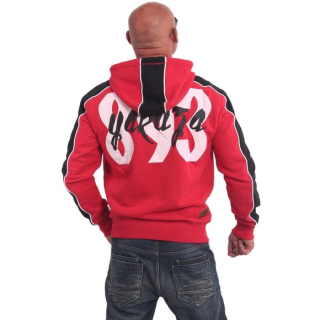 Pánská mikina Yakuza HZB 16006 ribbon red