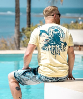 Pánské tričko Thor Steinar Viking TS 10415 pastellgelb