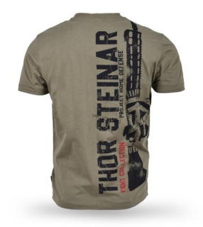 Pánské triko Thor Steinar Fight olive