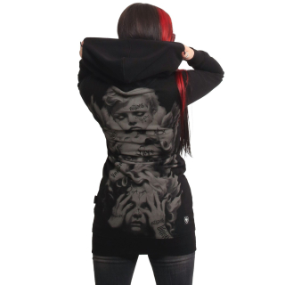 Dámská mikina Yakuza WISE KIDS GLHZB 25102 black