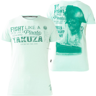 Pánské triko Yakuza PIRATES OF THE 893 TSB 15035 aruba blue