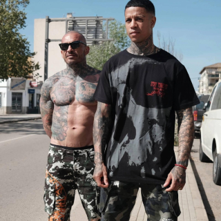 Pánské triko Yakuza Guns TSB 24029 black