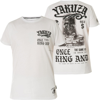 Pánské triko Yakuza KING TSB 15019 white