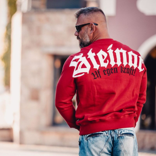 Mikina Thor Steinar Hella red SWS 12474