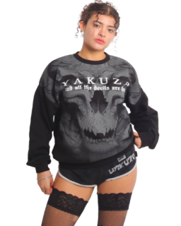 Yakuza mikina DEVILS GPB 25104 Black