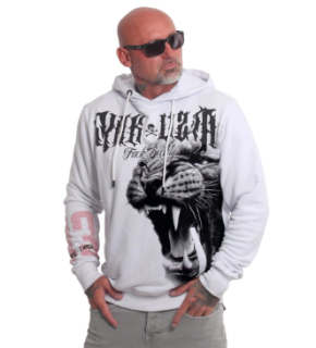 Yakuza pánská mikina WILDCAT HOB 25001 White