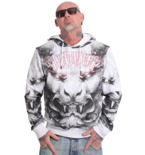 Yakuza pánská mikina DURGA HOB 25004 White